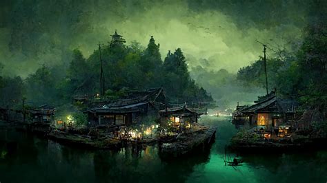 The World of Sekiro: Ashina Depths and Mibu Village.